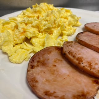 Canadian Bacon & Eggs