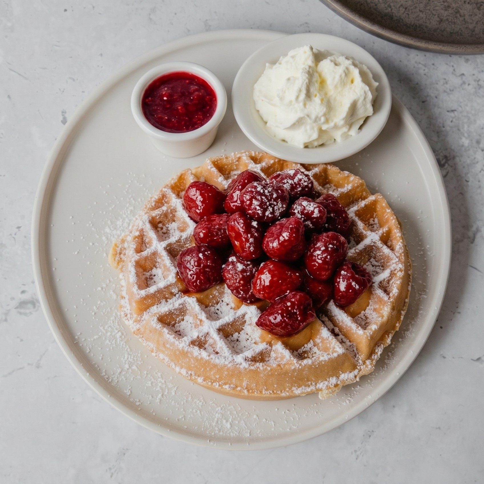 Strawberry Waffle.