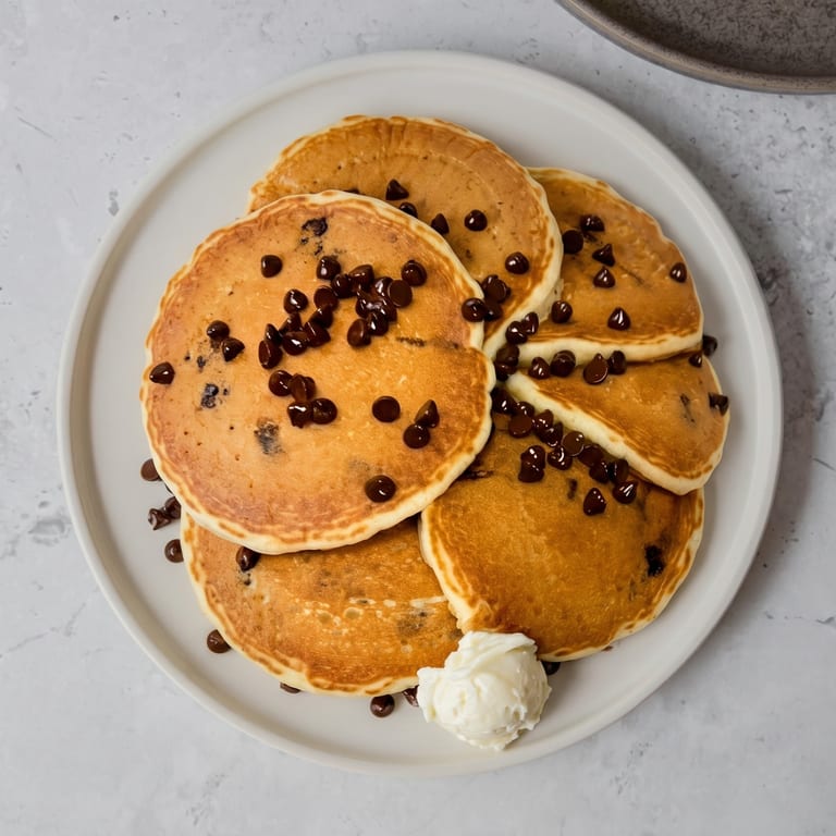 Delicious Chocolate Chip Pancakes
