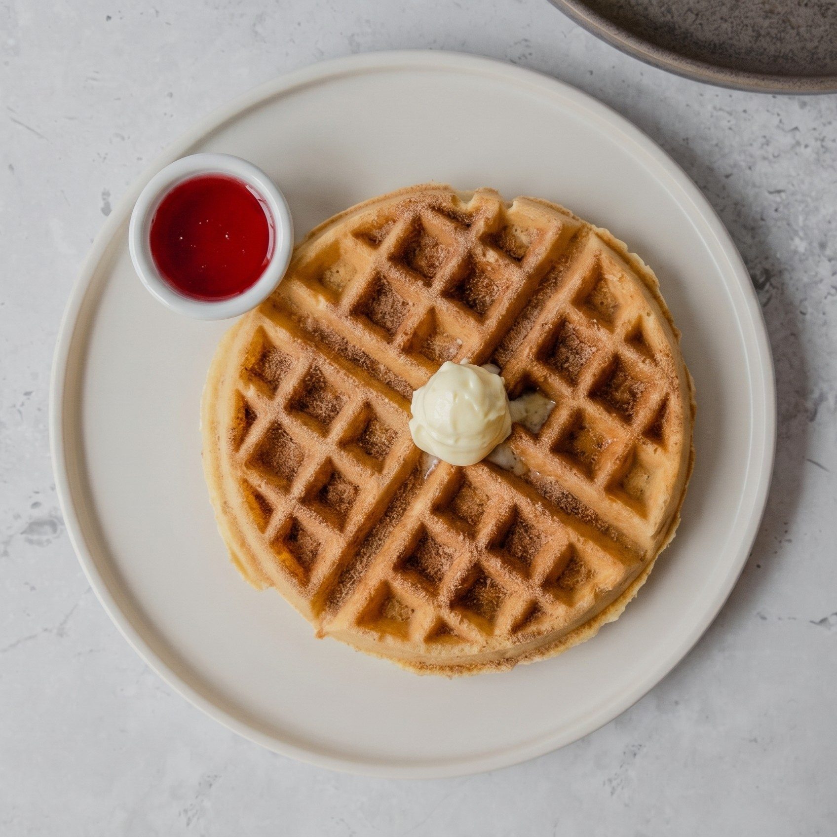 Apple Waffle.