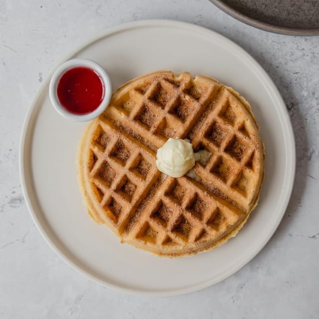 Apple Waffle.