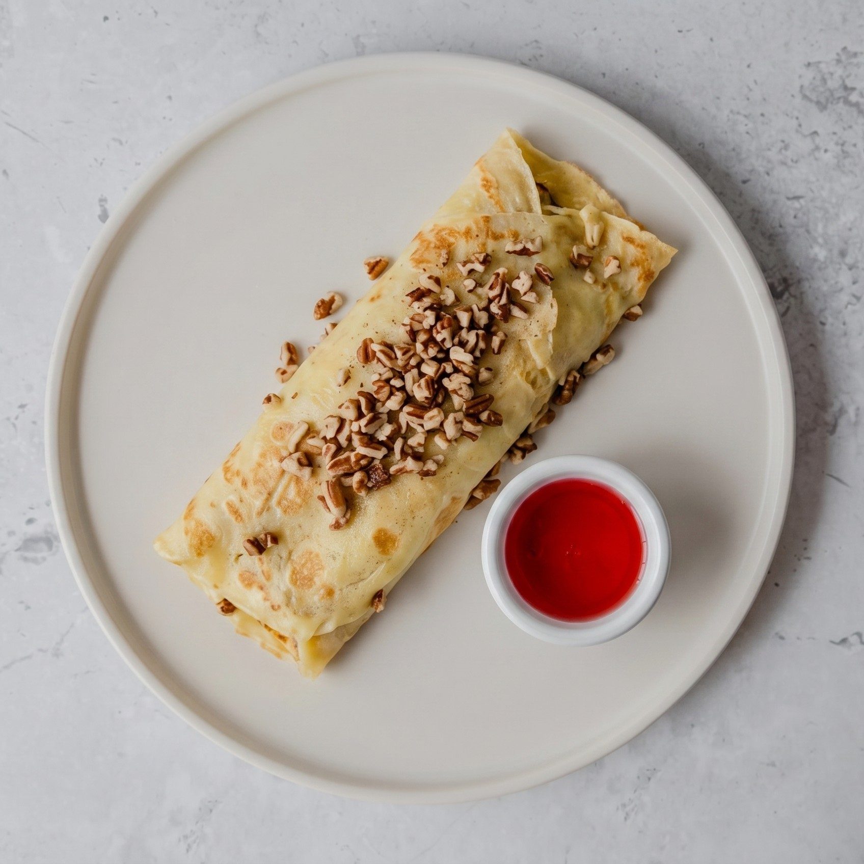 Apple Crepe.