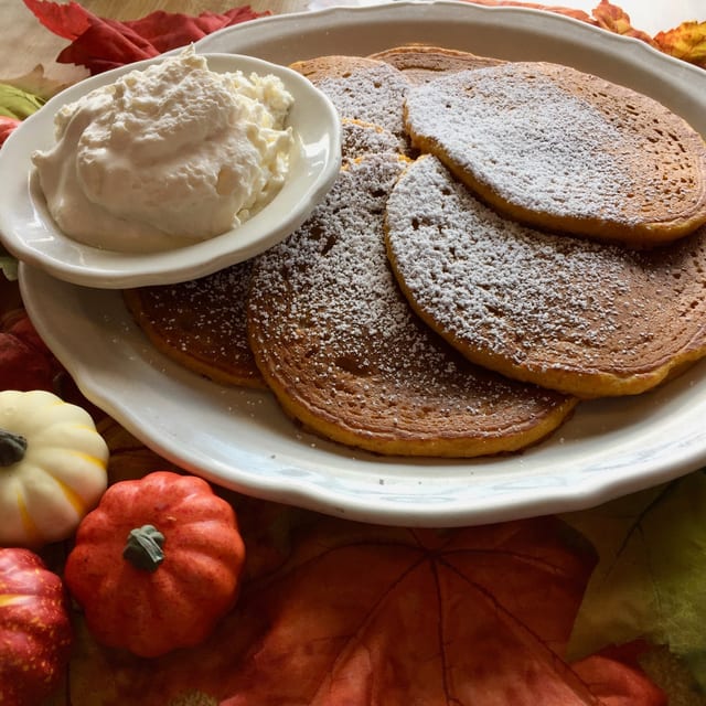 Pumpkin Pancakes.