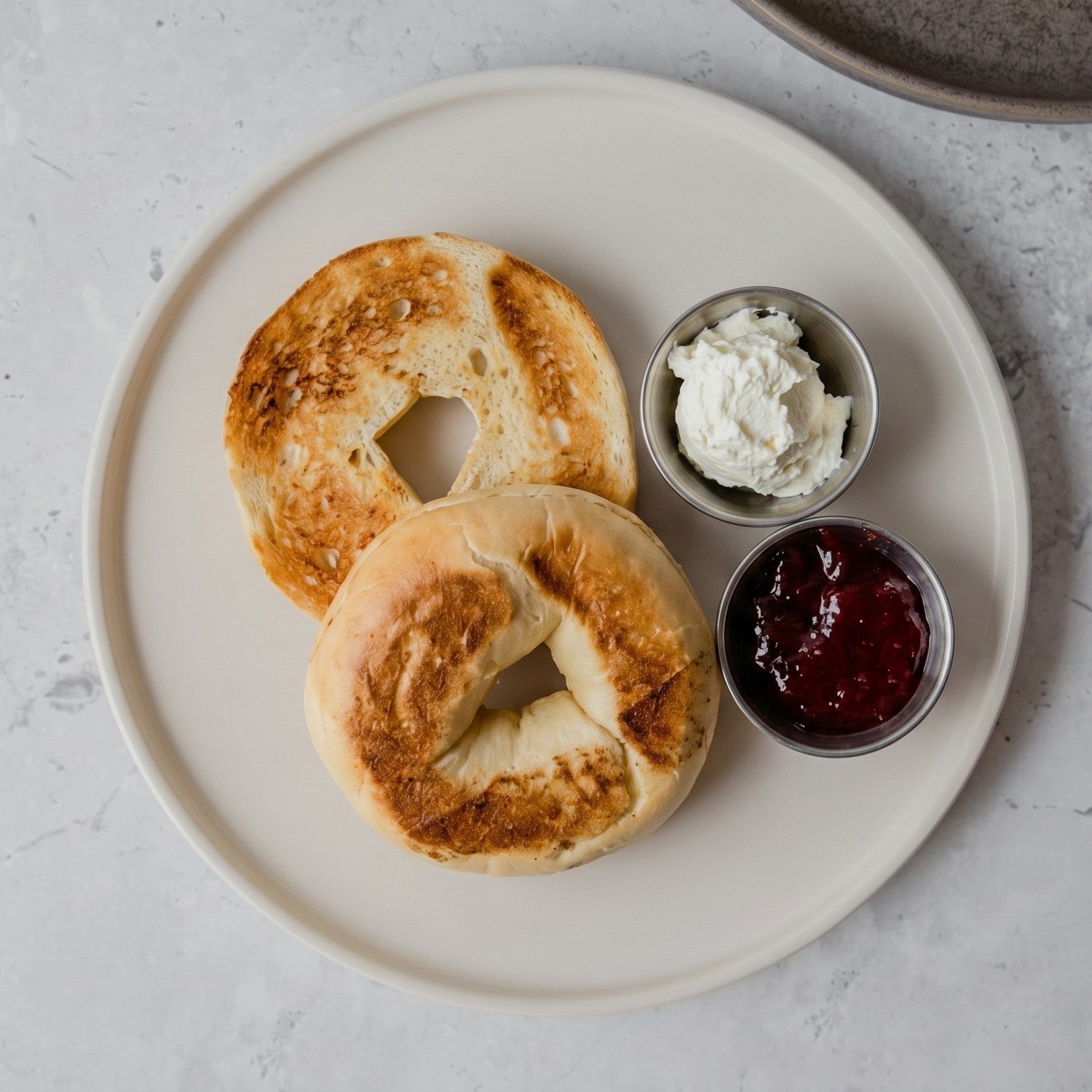Bagel with Cream Cheese.