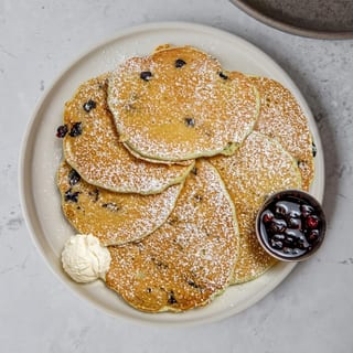 30 Piece Blueberry Pancakes