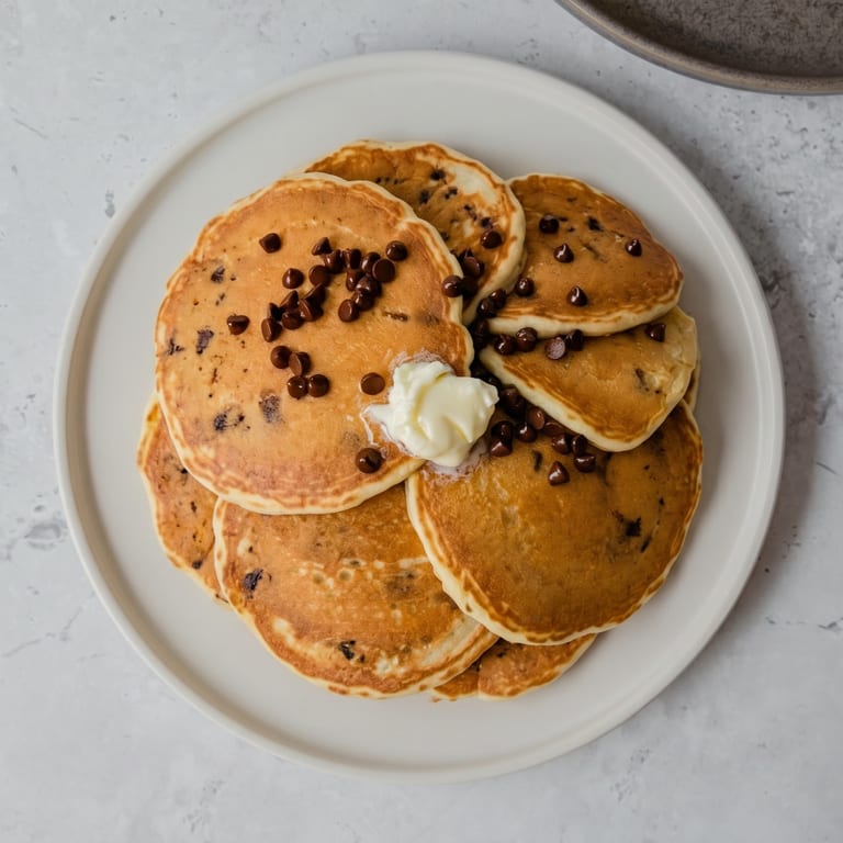 Delicious Chocolate Chip Pancakes